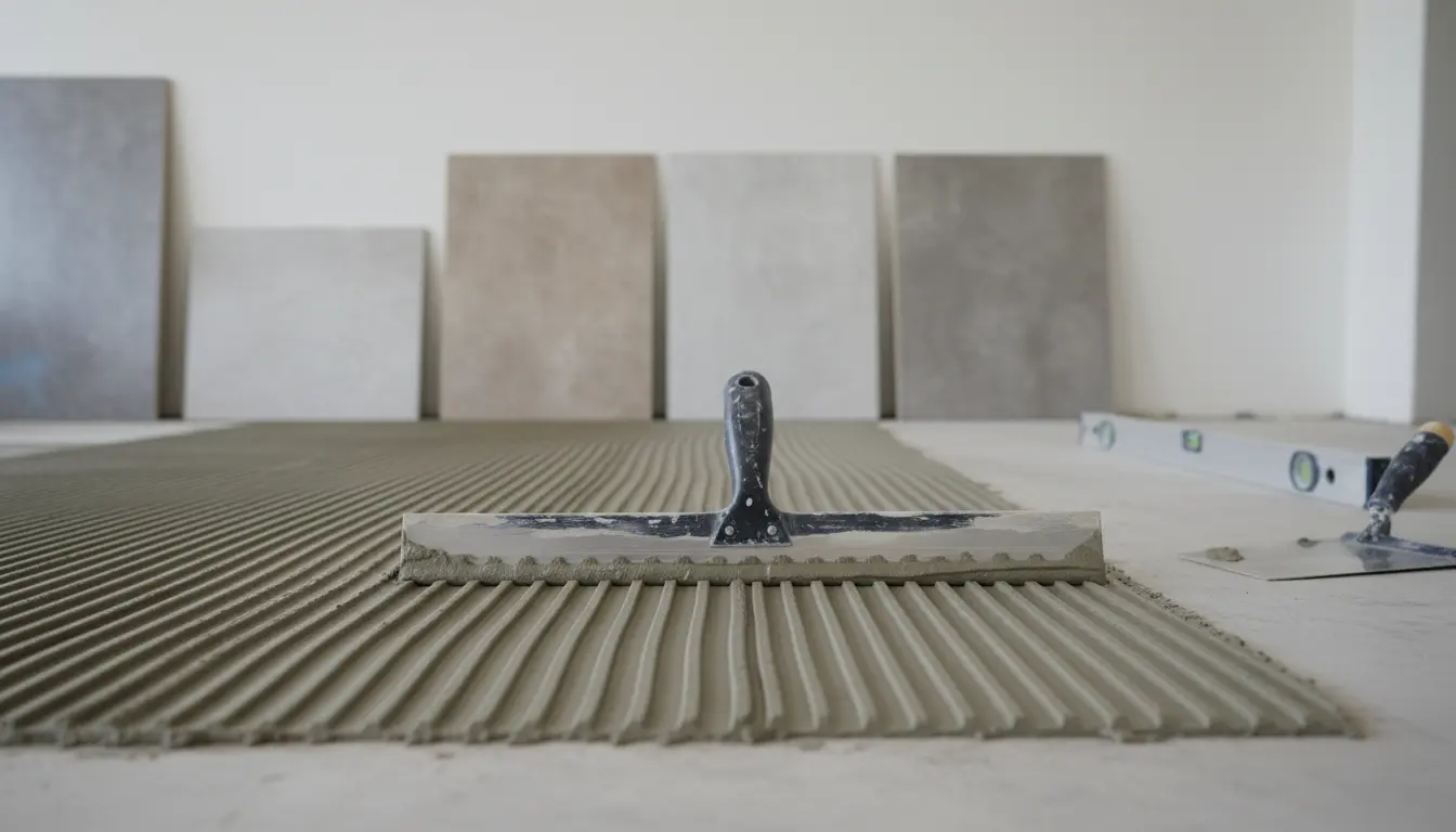 Fliesenkleberarten 2026: Zementäre Flexkleber Reaktionsharz